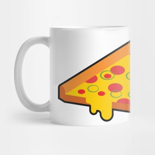 Isometric pizza drawing Mug